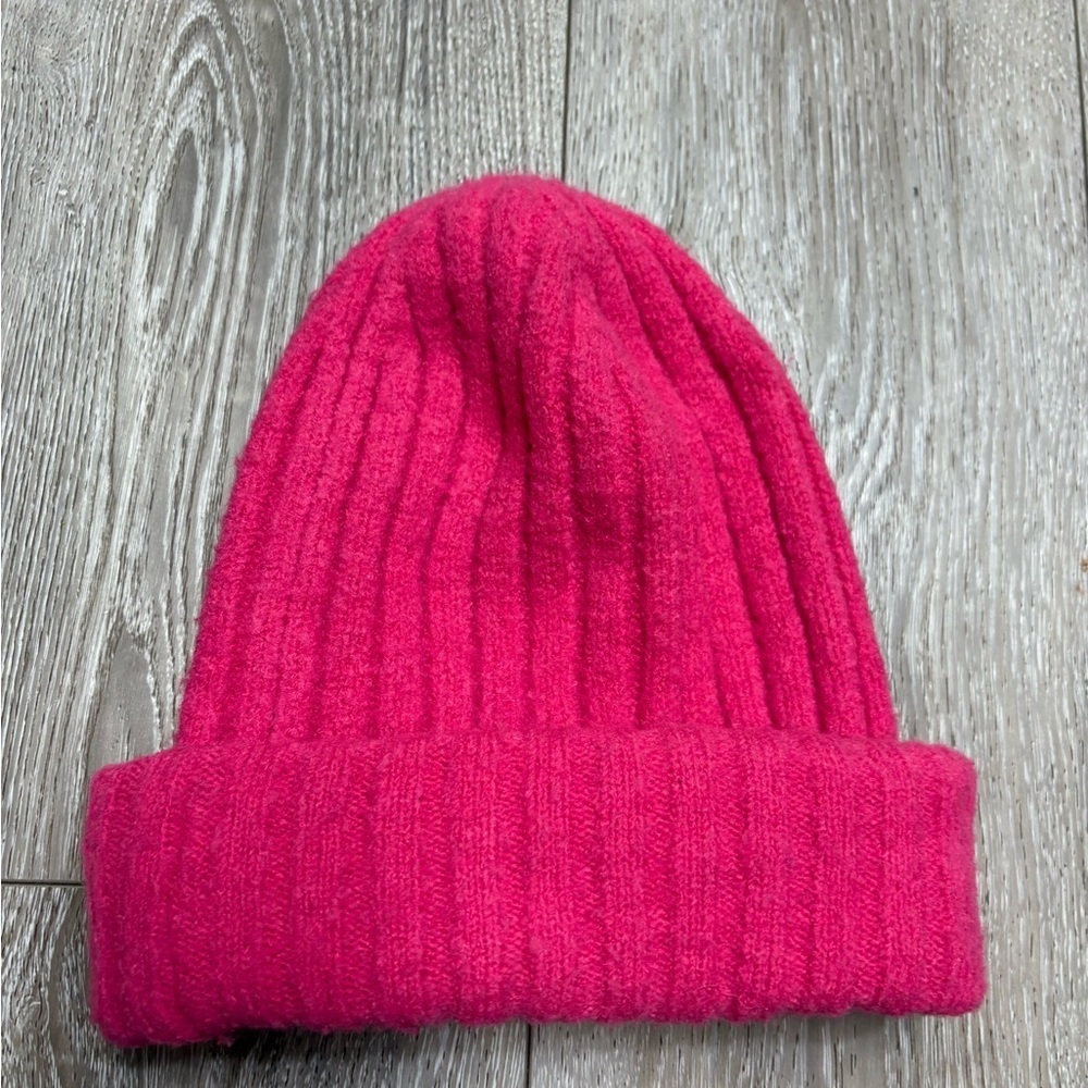 Maeve by Anthropologie Cozy Pink Knit Beanie